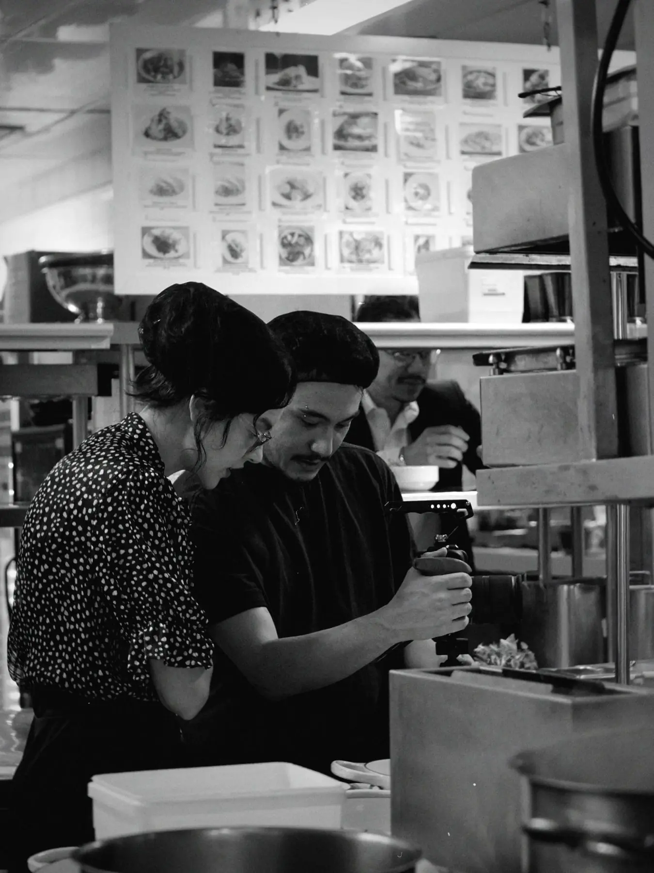 Cozinha em P&B