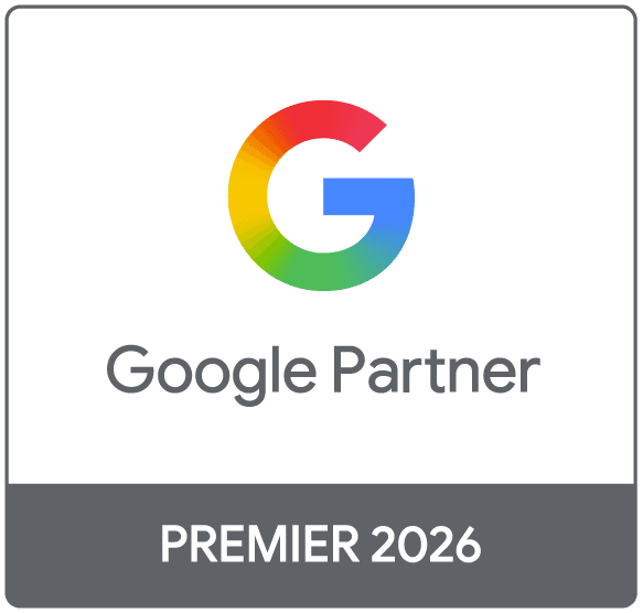 Selo Google Partner Premier 2026